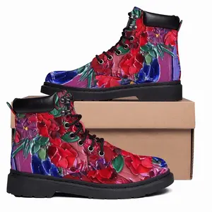 Men The Pleasure Of Flowers S Mid Top Boots