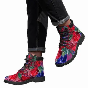 Men The Pleasure Of Flowers S Mid Top Boots