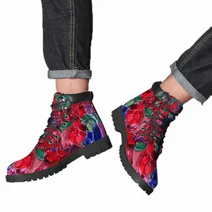 Men The Pleasure Of Flowers S Mid Top Boots