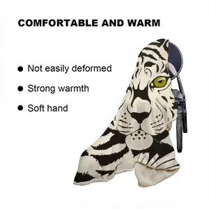 Albino - White Tiger Animals Interior Decor Gift Kids Hat Blanket