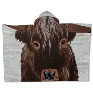 Bull - Red Bull Taurus Animals Buffalo Wild Kids Hat Blanket