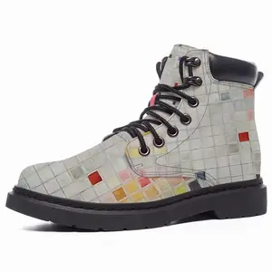 Men Grid 3 (Pastel) Mid Top Boots