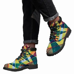 Men World War Z Mid Top Boots