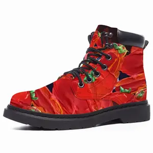 Men Tomatoes Mid Top Boots