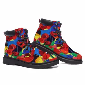 Men Poppies Mid Top Boots