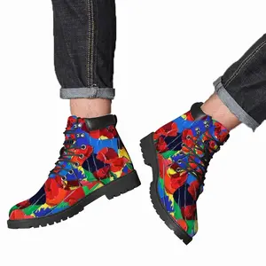 Men Poppies Mid Top Boots