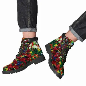 Men The Lovely Garden Mid Top Boots