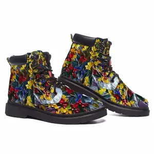 Men The Pleasure Of Flowers K Mid Top Boots