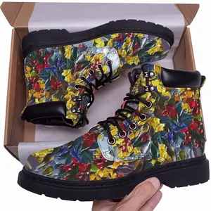 Men The Pleasure Of Flowers K Mid Top Boots