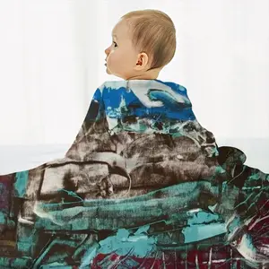 To Get Out Of It Baby Flannel Blanket (Vertical)