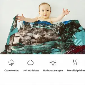 To Get Out Of It Baby Flannel Blanket (Vertical)