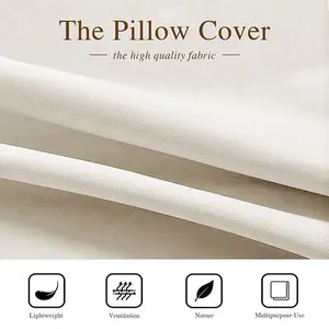 Ej Polyester Pillow (Rectangle, Multi-Size)