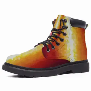 Men Nuclear Glazes Mid Top Boots