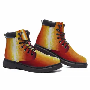 Men Nuclear Glazes Mid Top Boots