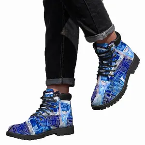 Men True Blue Mid Top Boots