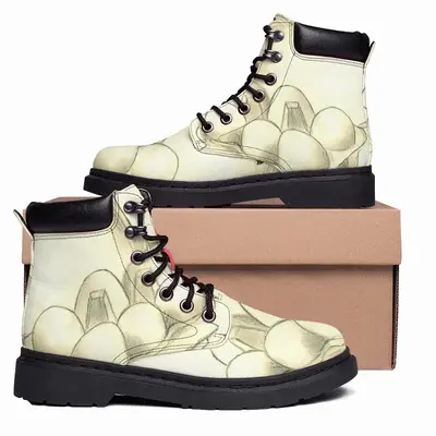 Men 6 Eier Im Karton Six Eggs In The Cardboard Mid Top Boots