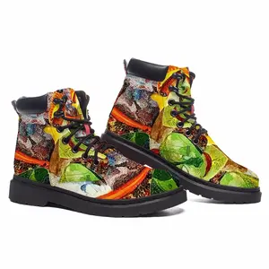 Men Frida Green Fragment I Mid Top Boots