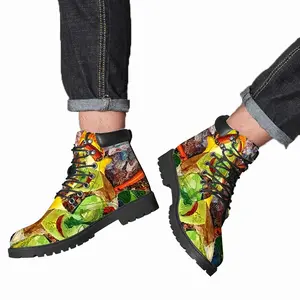 Men Frida Green Fragment I Mid Top Boots