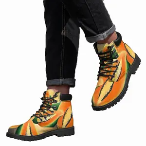 Men Papaya Freestyle Mid Top Boots