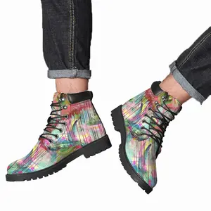 Men Chelsea Flower Show Mid Top Boots