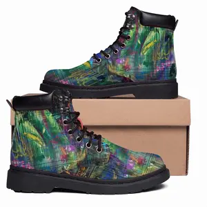 Men Tropical Rainforest Mid Top Boots