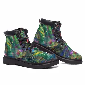 Men Tropical Rainforest Mid Top Boots