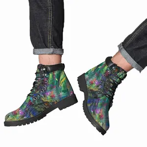 Men Tropical Rainforest Mid Top Boots