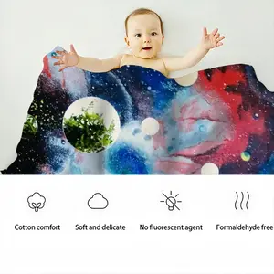 Youniverse Baby Flannel Blanket (Vertical)