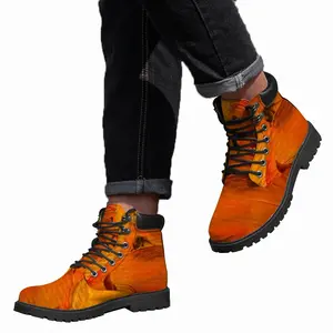 Men Princess Fox Fragment S Mid Top Boots