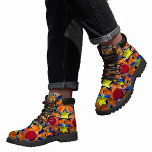 Men Kaleidoscope Mid Top Boots