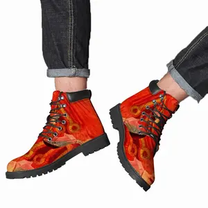 Men Princess Fox Fragment J Mid Top Boots