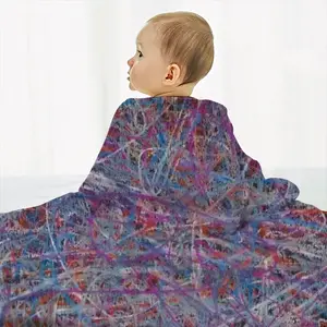 Rondo#19 Baby Flannel Blanket (Vertical)