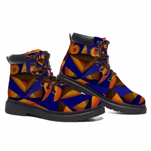 Men Owl Mid Top Boots