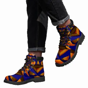 Men Owl Mid Top Boots