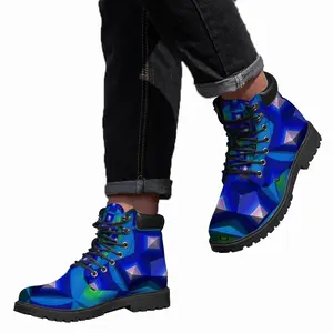 Men Cartoon Mid Top Boots