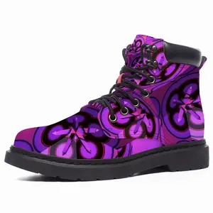 Men Sakura (Cherry Blossom) Mid Top Boots