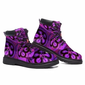 Men Sakura (Cherry Blossom) Mid Top Boots