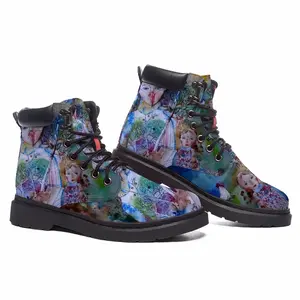 Men Dark Night Mid Top Boots