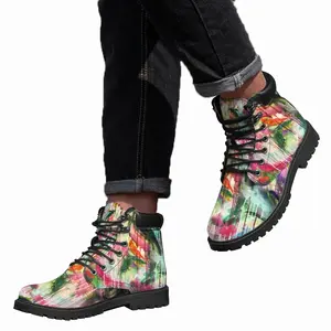 Men Orchids Mid Top Boots