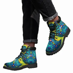 Men Baby Mid Top Boots