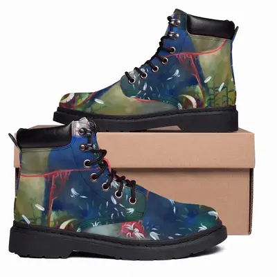 Men Angels Gifts Mid Top Boots