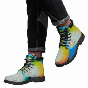 Men Planet Picture 02 (Goethe) Mid Top Boots