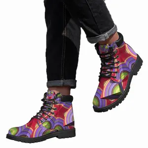 Men Monty Pythons Flying Circus Mid Top Boots