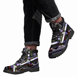 Men Rotating Kitchen Mid Top Boots