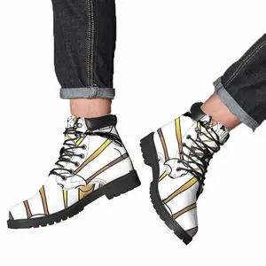 Men Butterfly Mid Top Boots