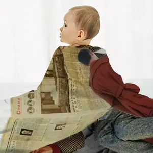 The Truth Baby Flannel Blanket (Vertical)