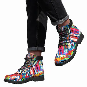 Men Internal Mystery Mid Top Boots