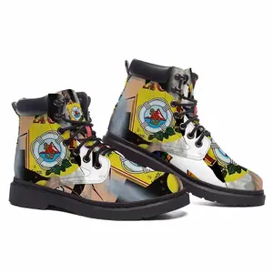 Men Hope And Anchor Mid Top Boots