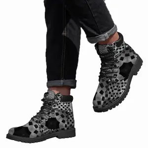 Men Reptile Mid Top Boots