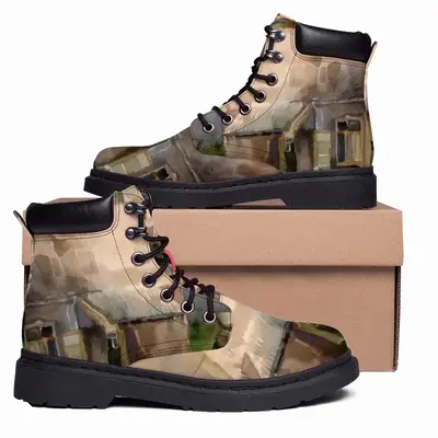 Men Watercolor - The Village Mid Top Boots